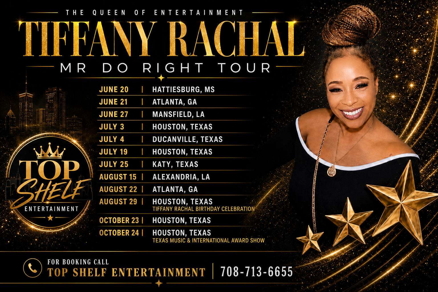 Tiffany Rachal — Mr Do Right Tour 2026 dates and cities